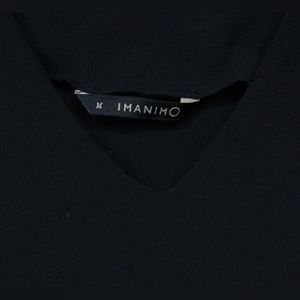 Imanimo - Nadia Tiered Midi Dress in Black